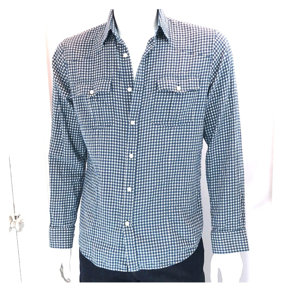Men’s Theory Flannel Shirt Size L. Make an offer!